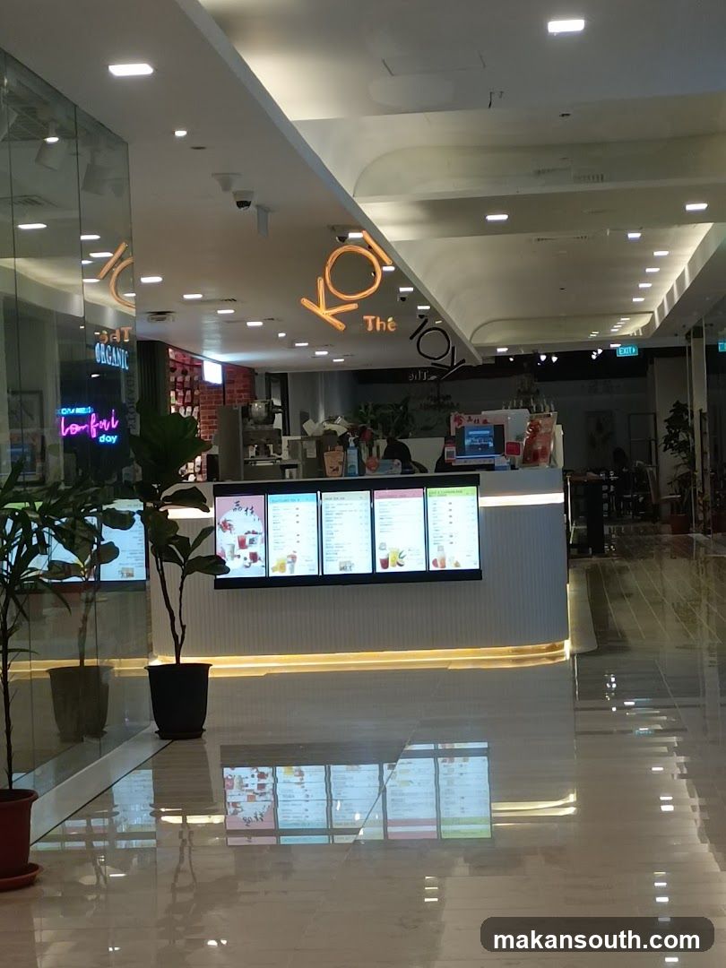 Interior of a modern cafe or restaurant
