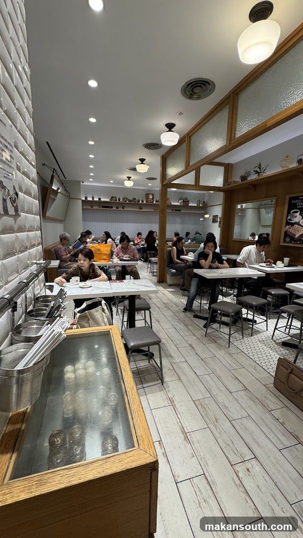 Interior of a cafe or restaurant