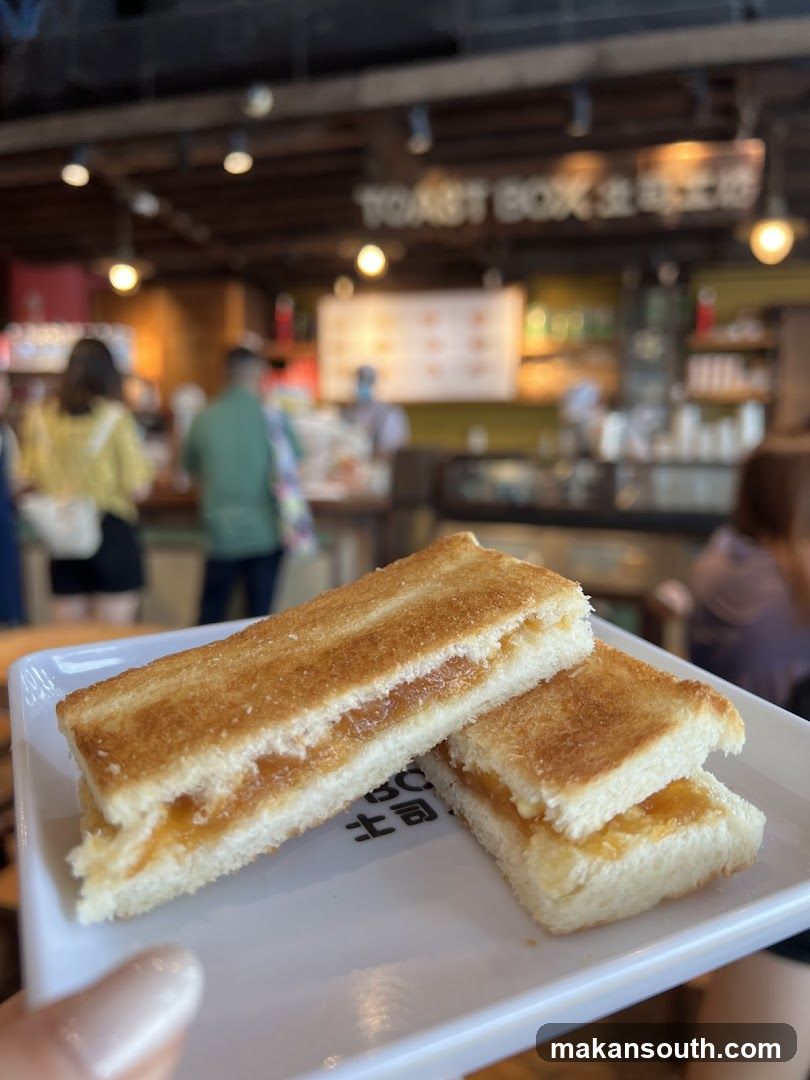 Toast Box Sandwiches