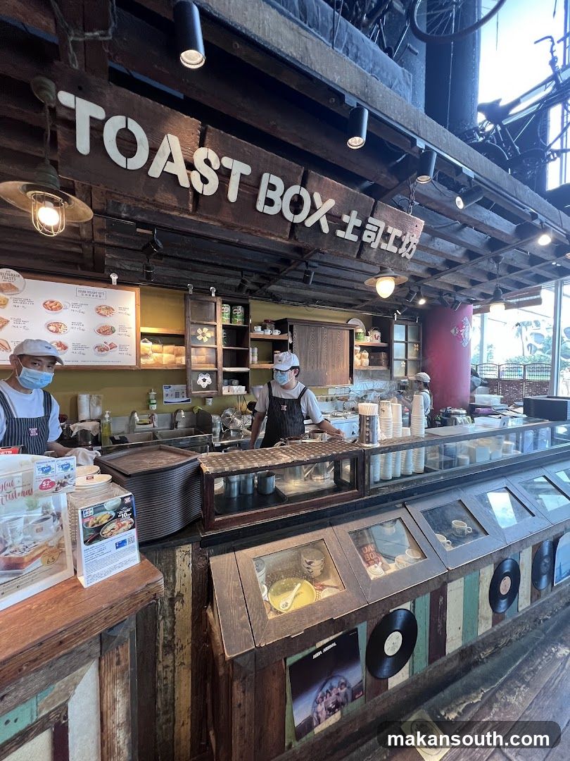 Toast Box Interior View