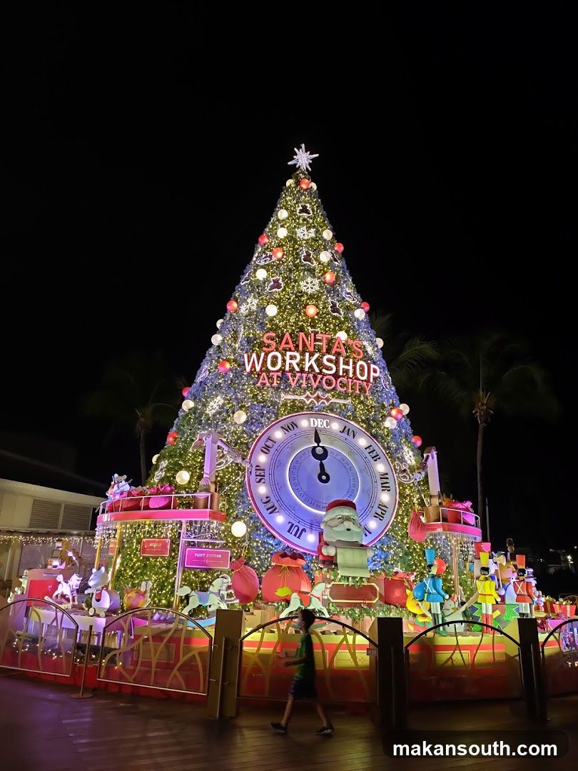 Santa's Workshop at Vivocity Christmas Display