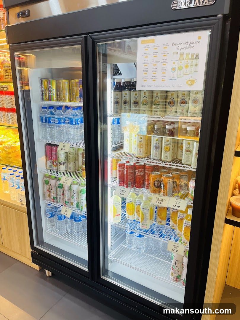 Refrigerated Drinks Display