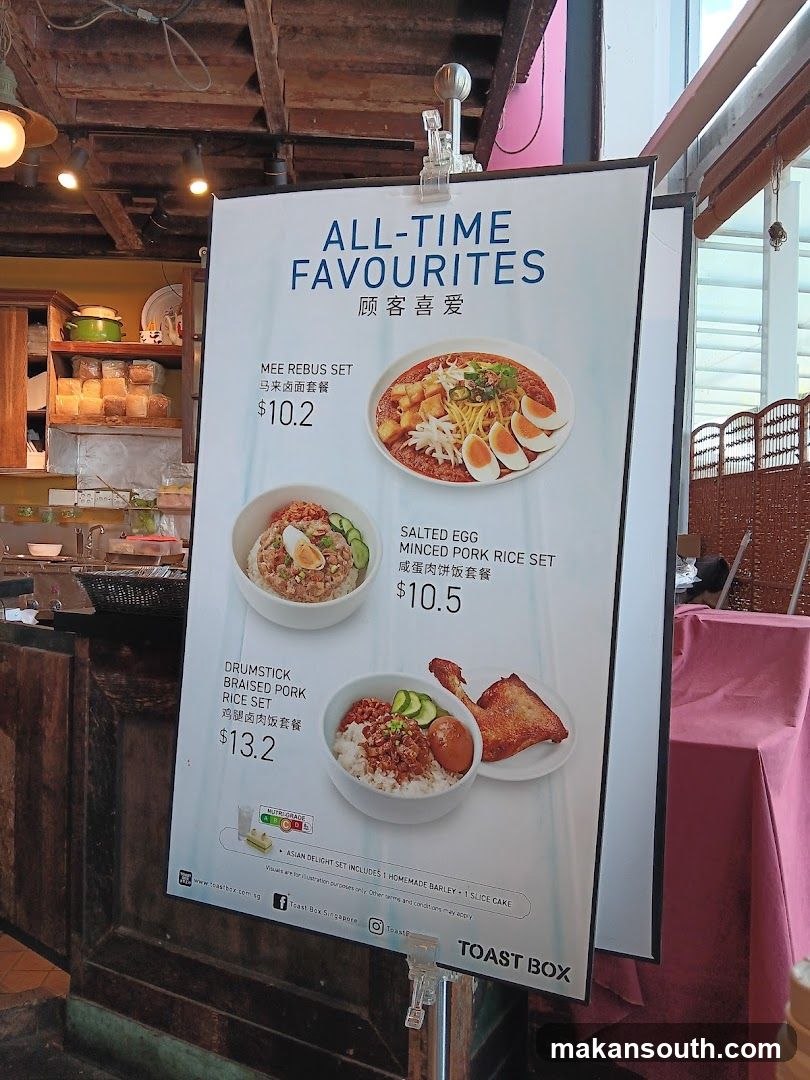All-Time Favourites Menu Board