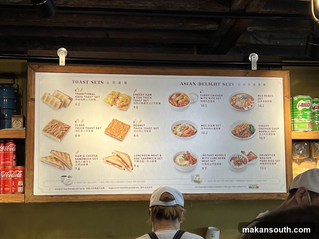 Restaurant Menu Board