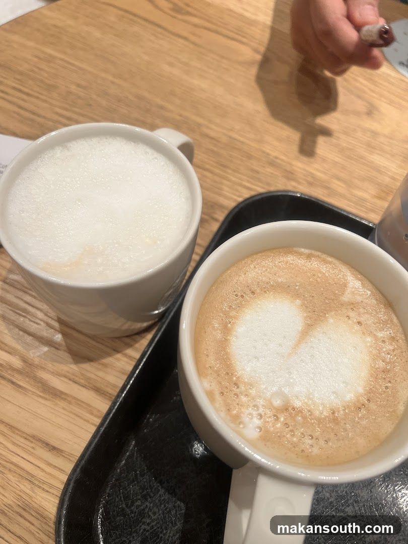 Coffee Drinks on Table