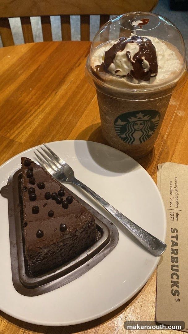 Starbucks Dessert and Drink