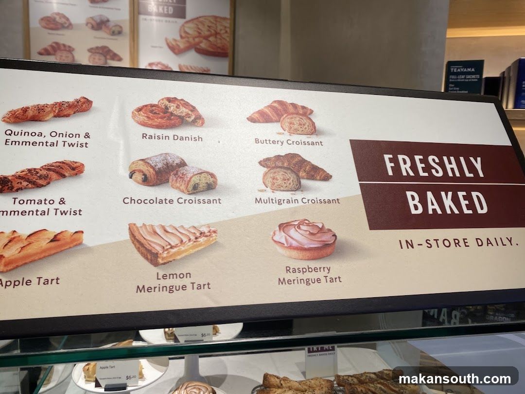 Freshly Baked Menu Board