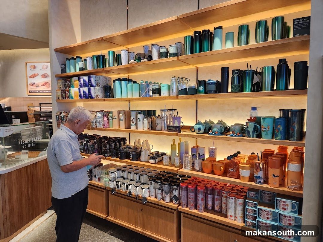 Starbucks Merchandise Display