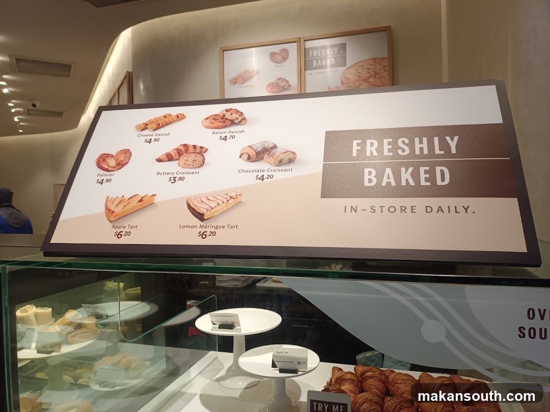 Freshly Baked Pastries Display
