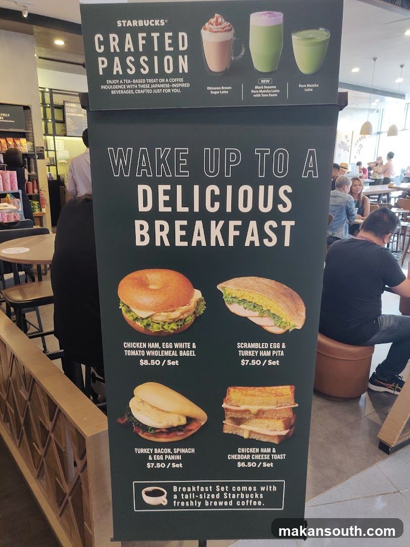 Starbucks Crafted Passion Breakfast Ad