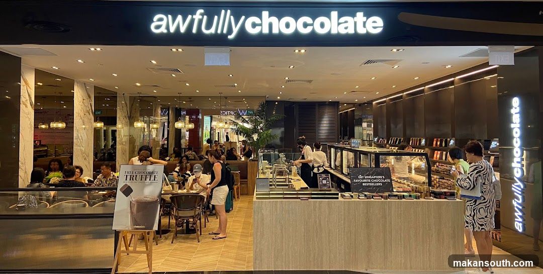 awfullychocolate store interior