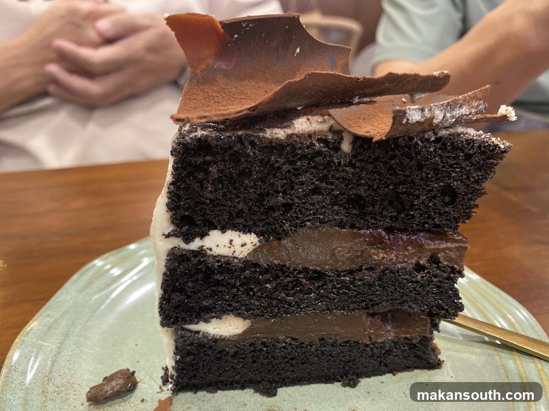 Chocolate Layer Cake Slice