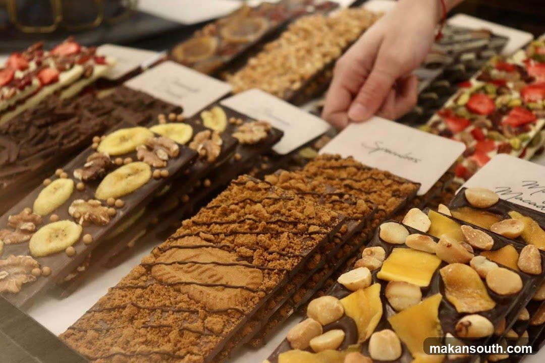 Chocolate Bark Display