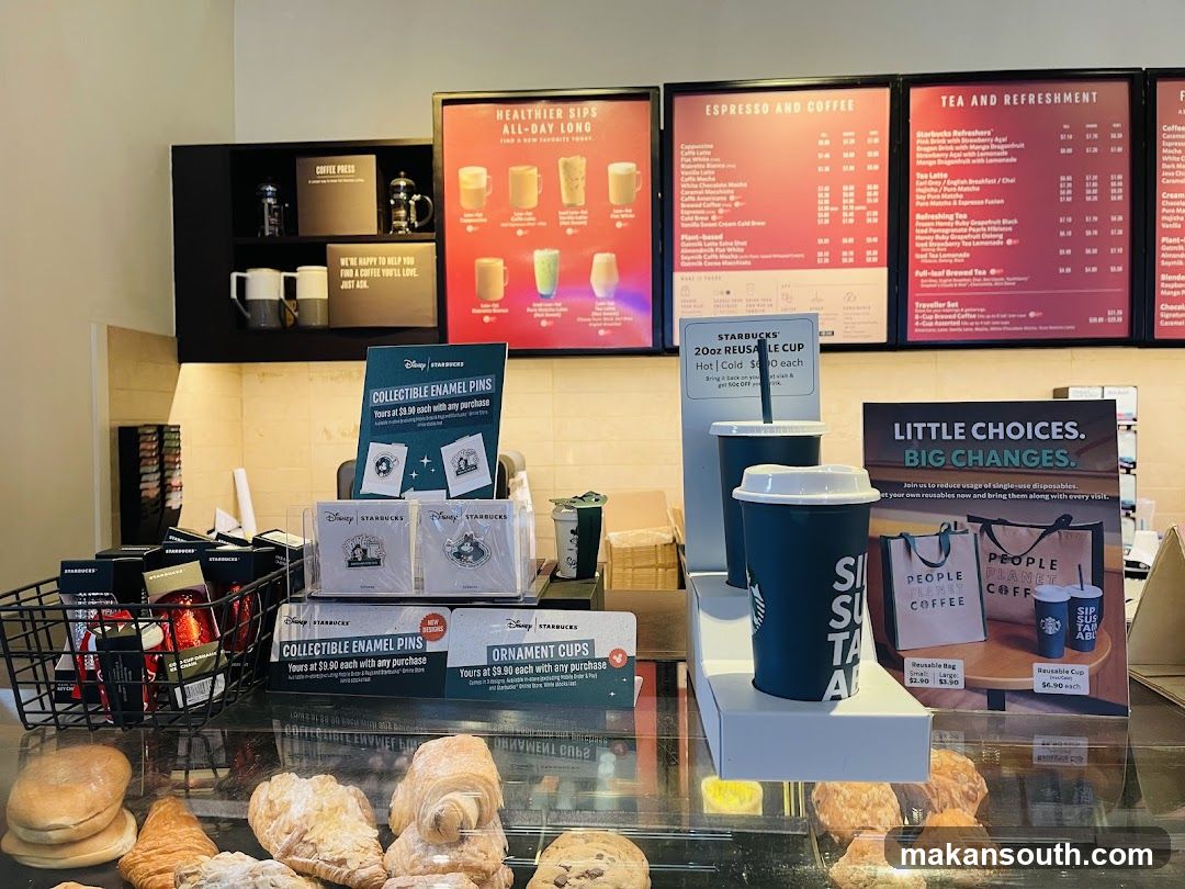 Starbucks Counter Display