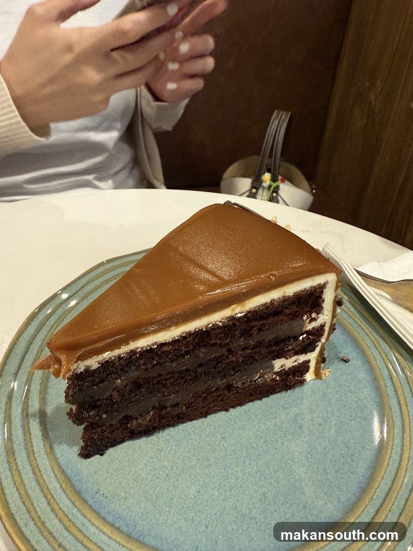 Slice of Chocolate Cake
