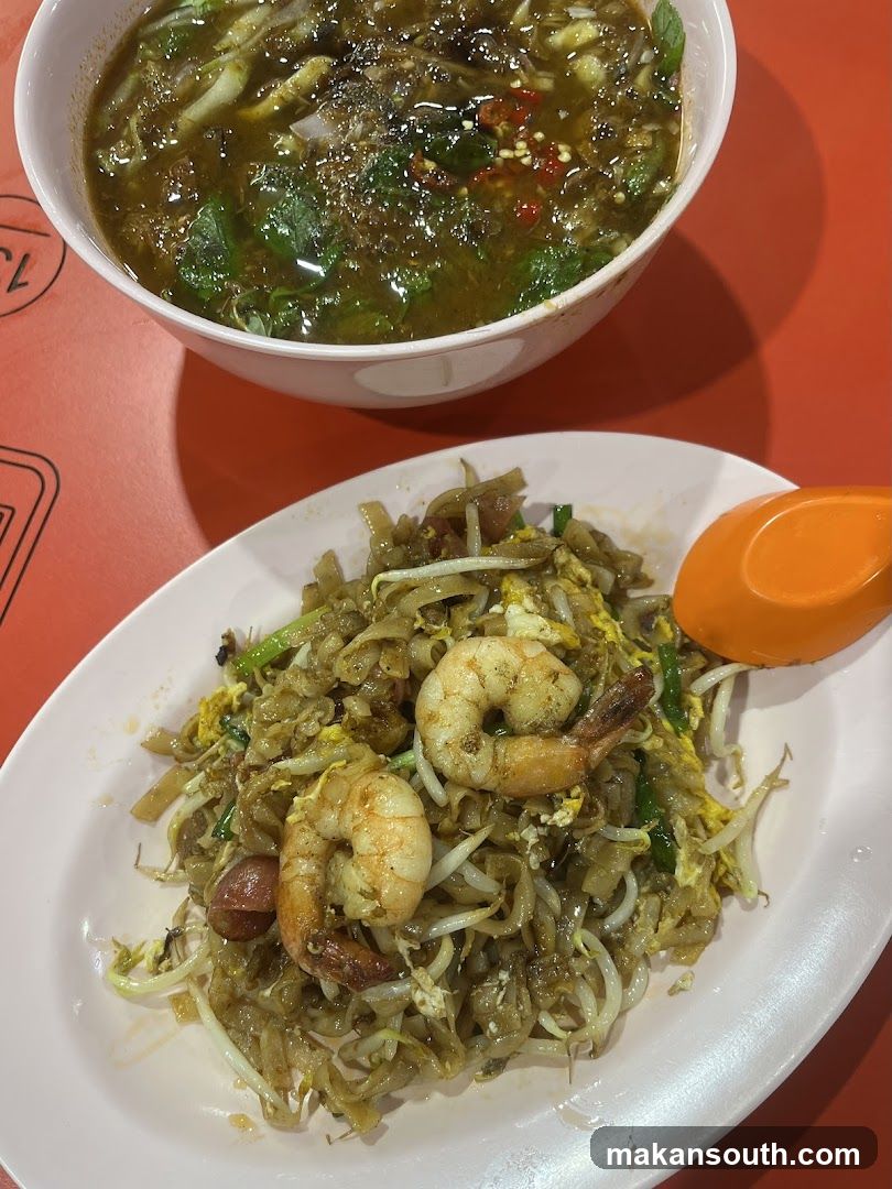 Nasi Lemak and Soup
