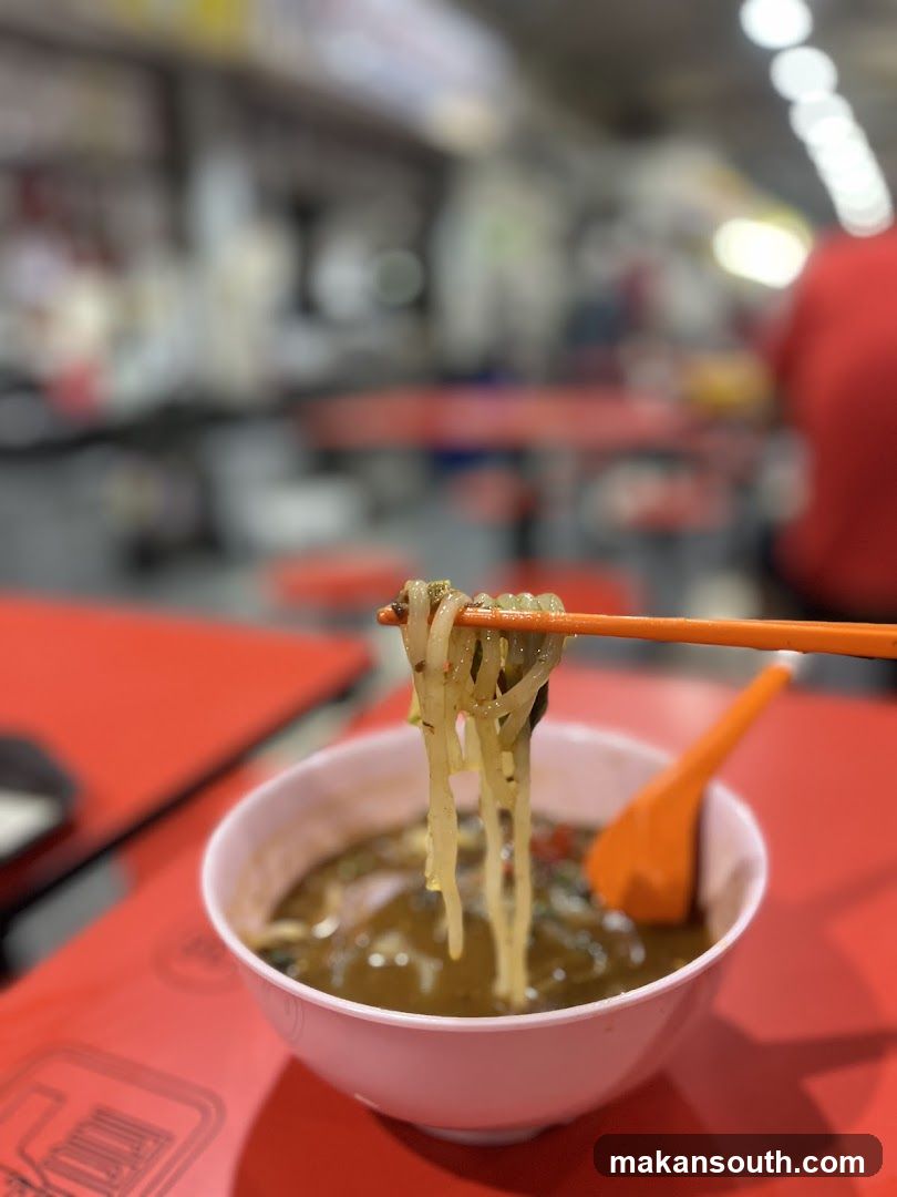 Noodle Bowl with Chopsticks