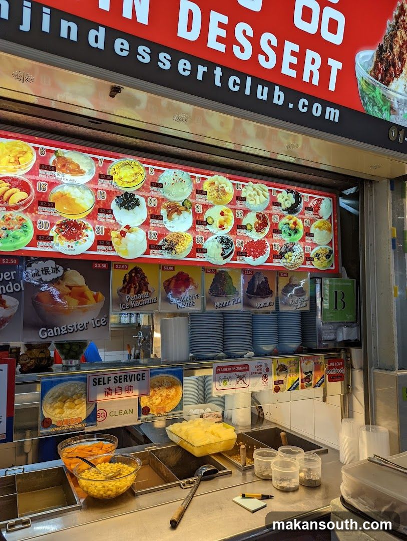 Dessert Stall Interior View