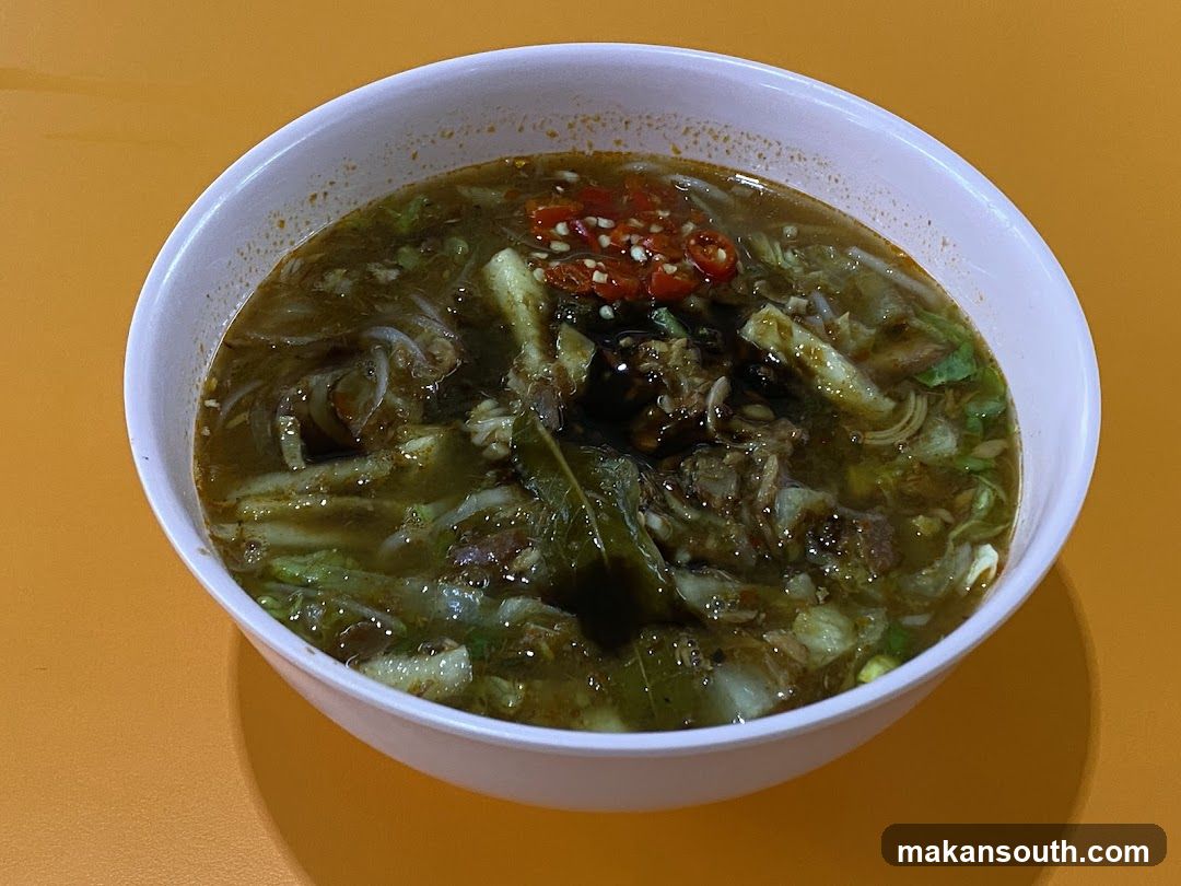 Bowl of Soup with Chili