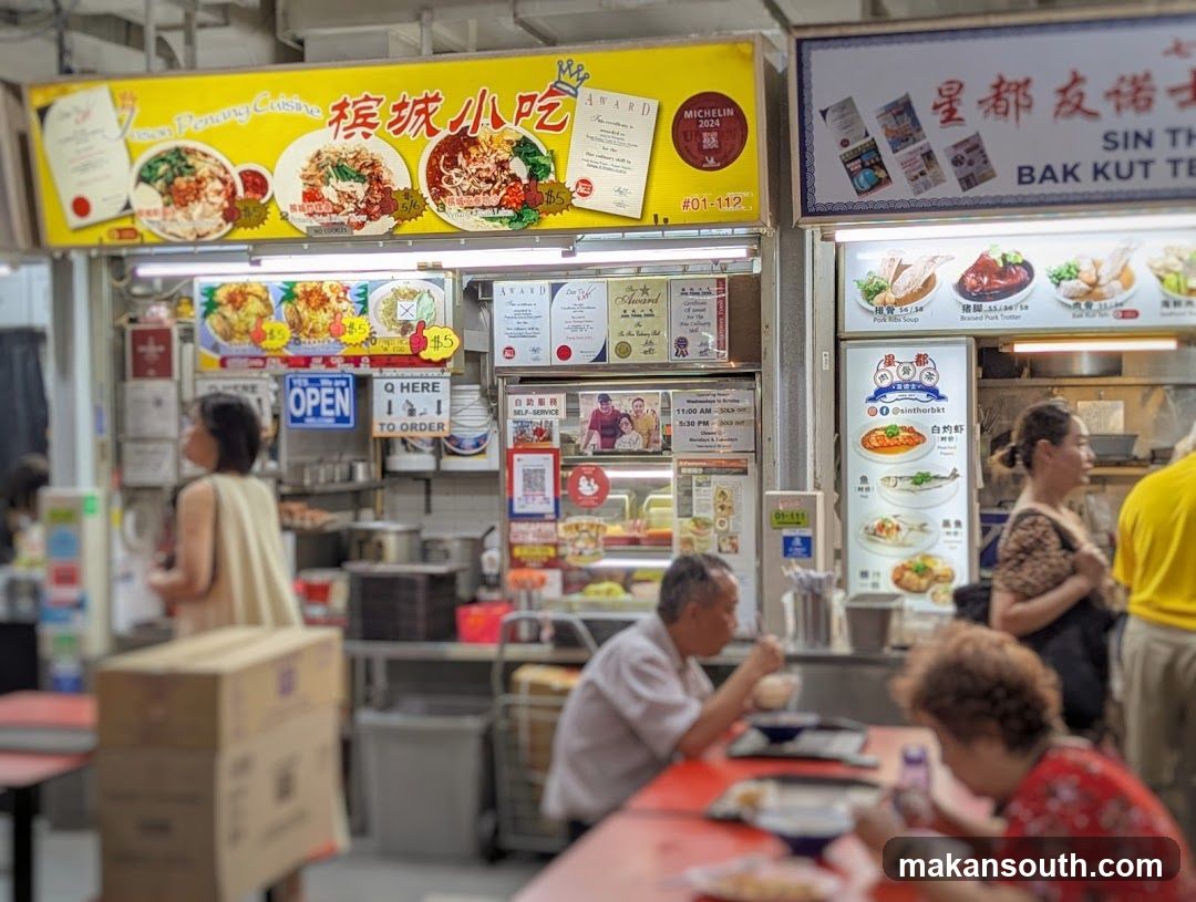 Hawker Food Stall Interior