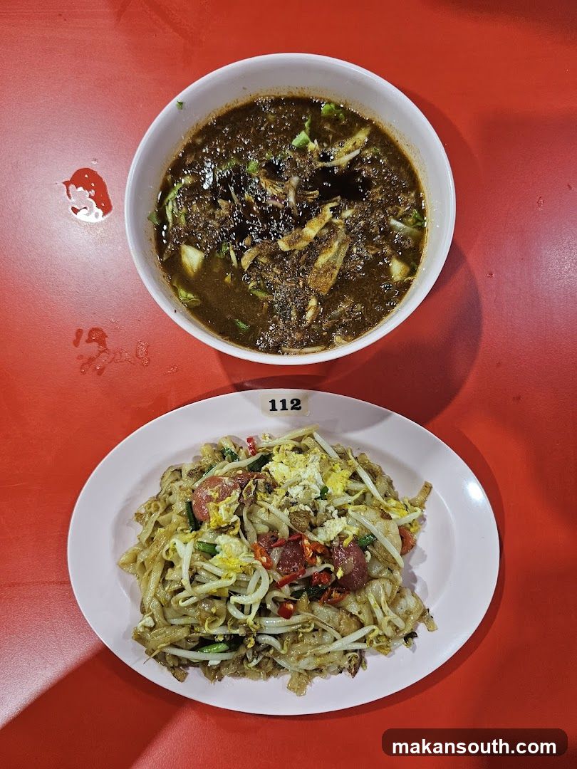 Food on Red Table