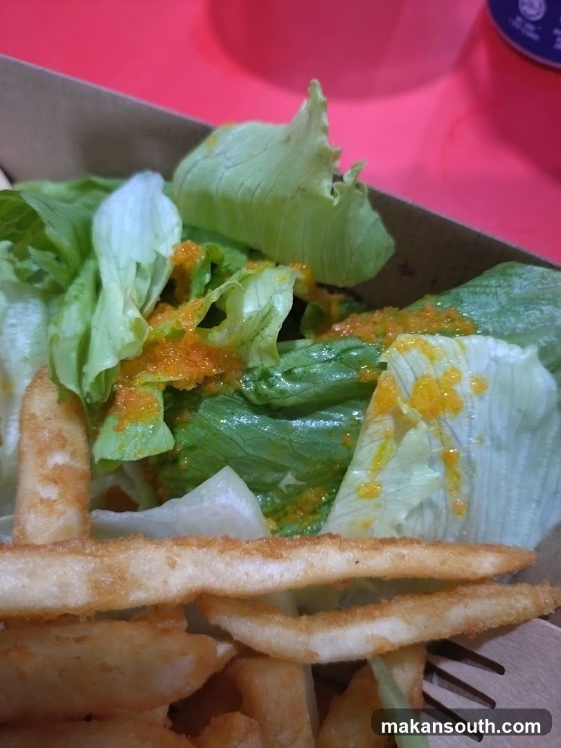 Salad with Fries