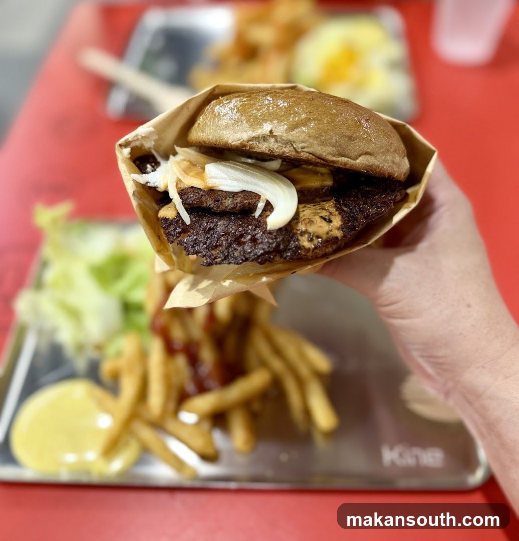 Burger with Fries