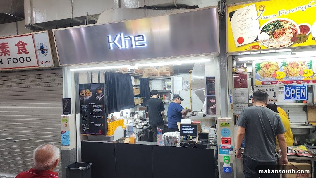 Food Stall Interior View