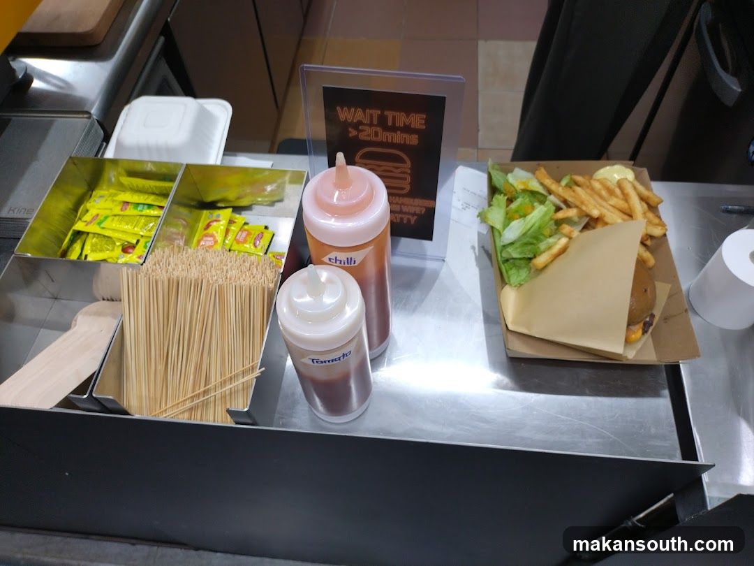 Fast Food Counter Setup