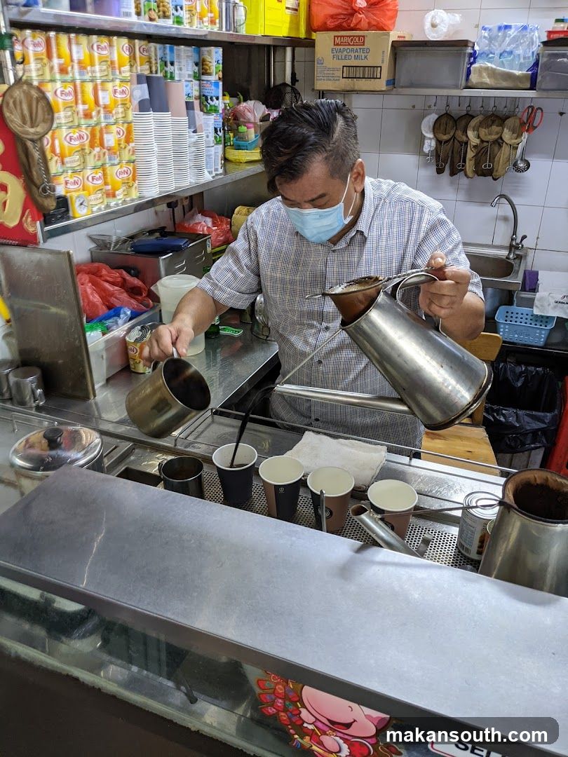 Barista Preparing Coffee