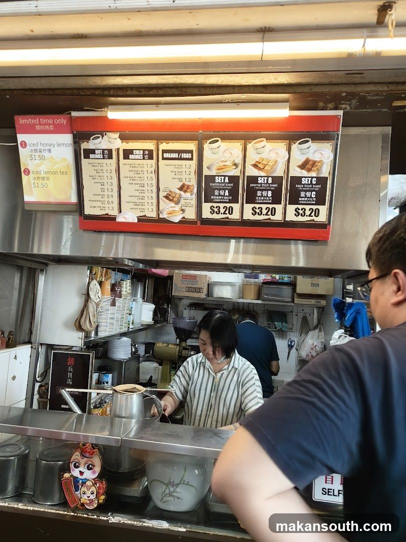 Food Stall Interior View