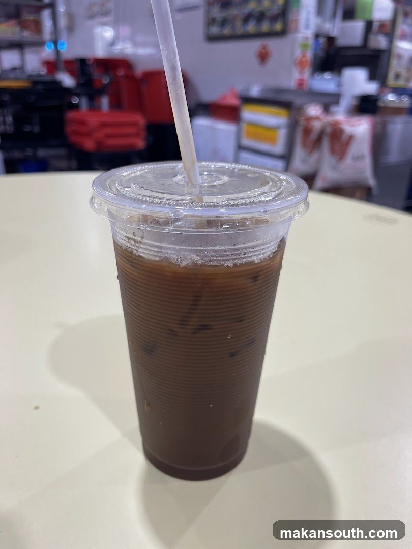 Iced Coffee in Plastic Cup