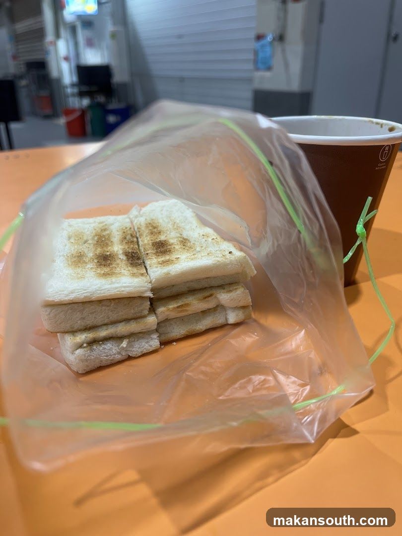 Toasted Sandwich and Coffee