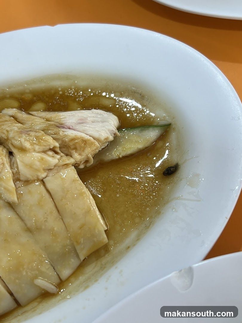 Sliced Chicken with Sauce
