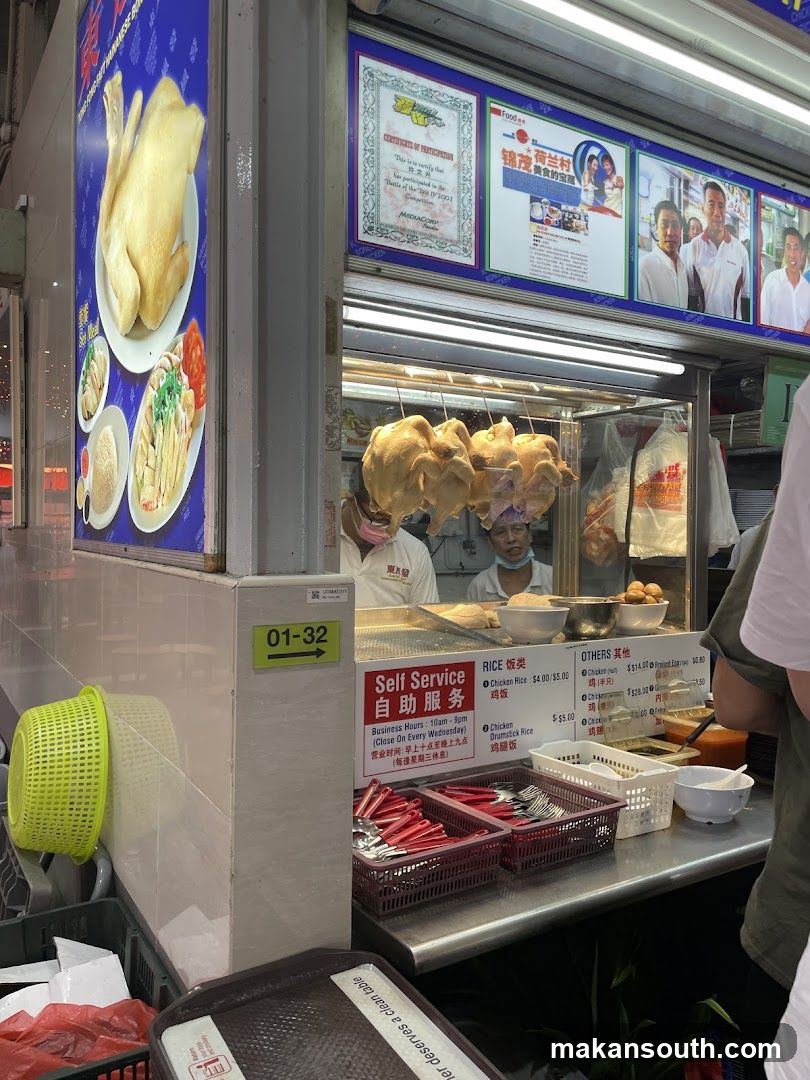 Food Stall Interior View