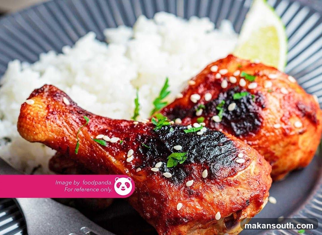 Grilled Chicken with Rice