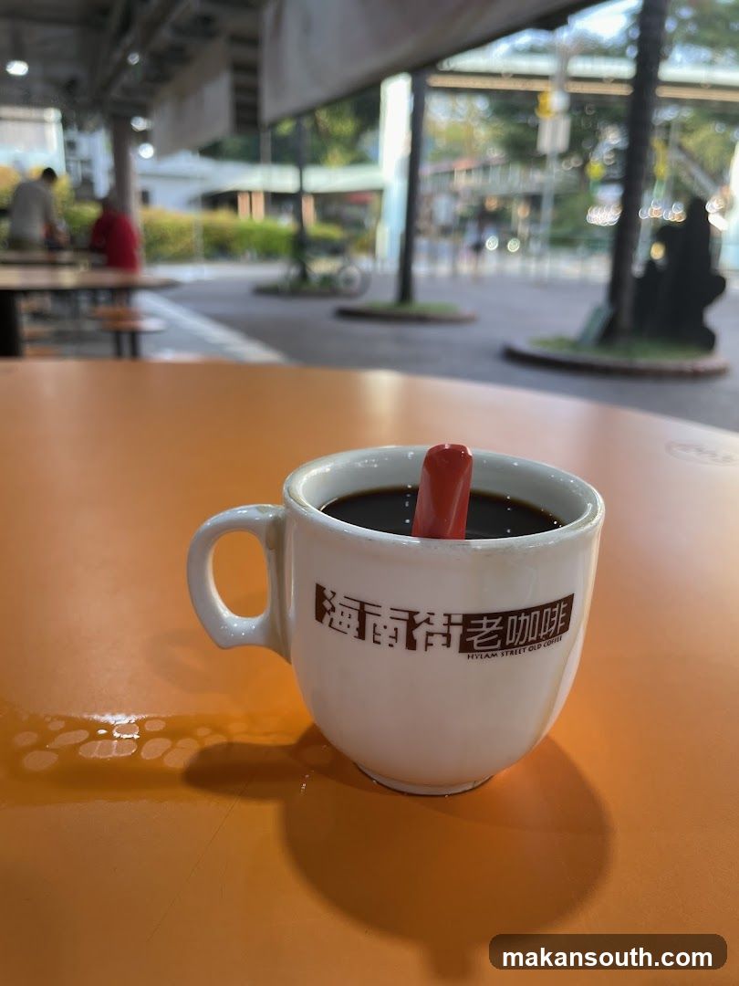 Coffee Cup with Stirrer