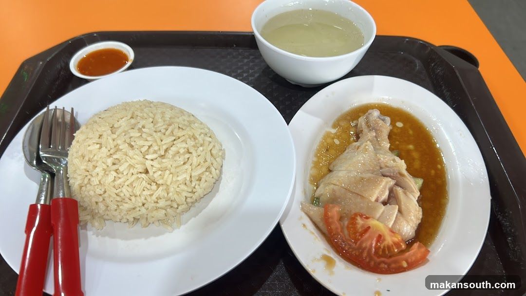 Hainanese Chicken Rice Meal