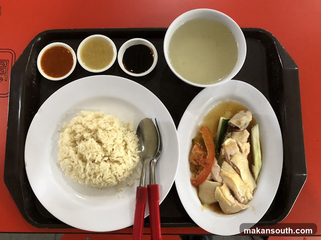 Hainanese Chicken Rice Meal