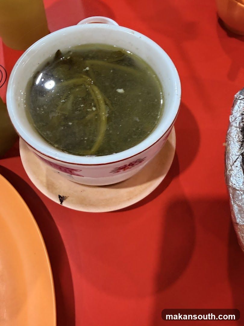 Bowl of Green Soup