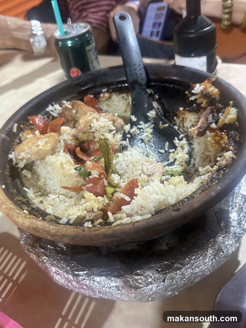 Clay Pot Rice Dish