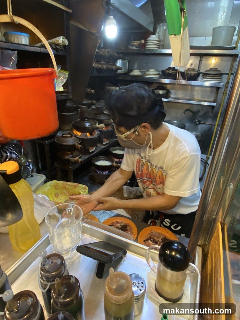 Kitchen Staff Preparing Food