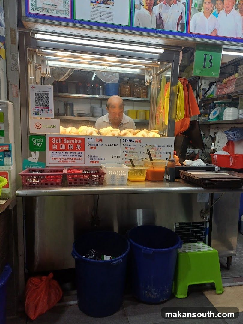 Food Stall Interior View