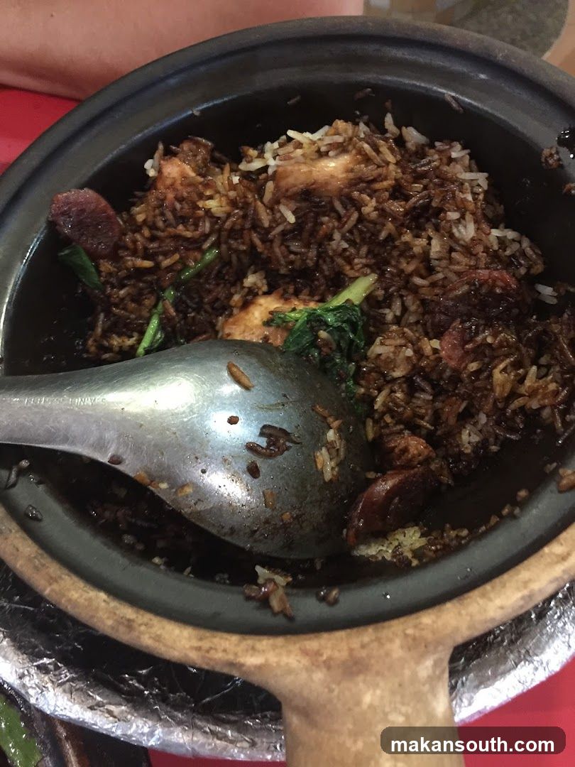 Sausage Rice in Clay Pot