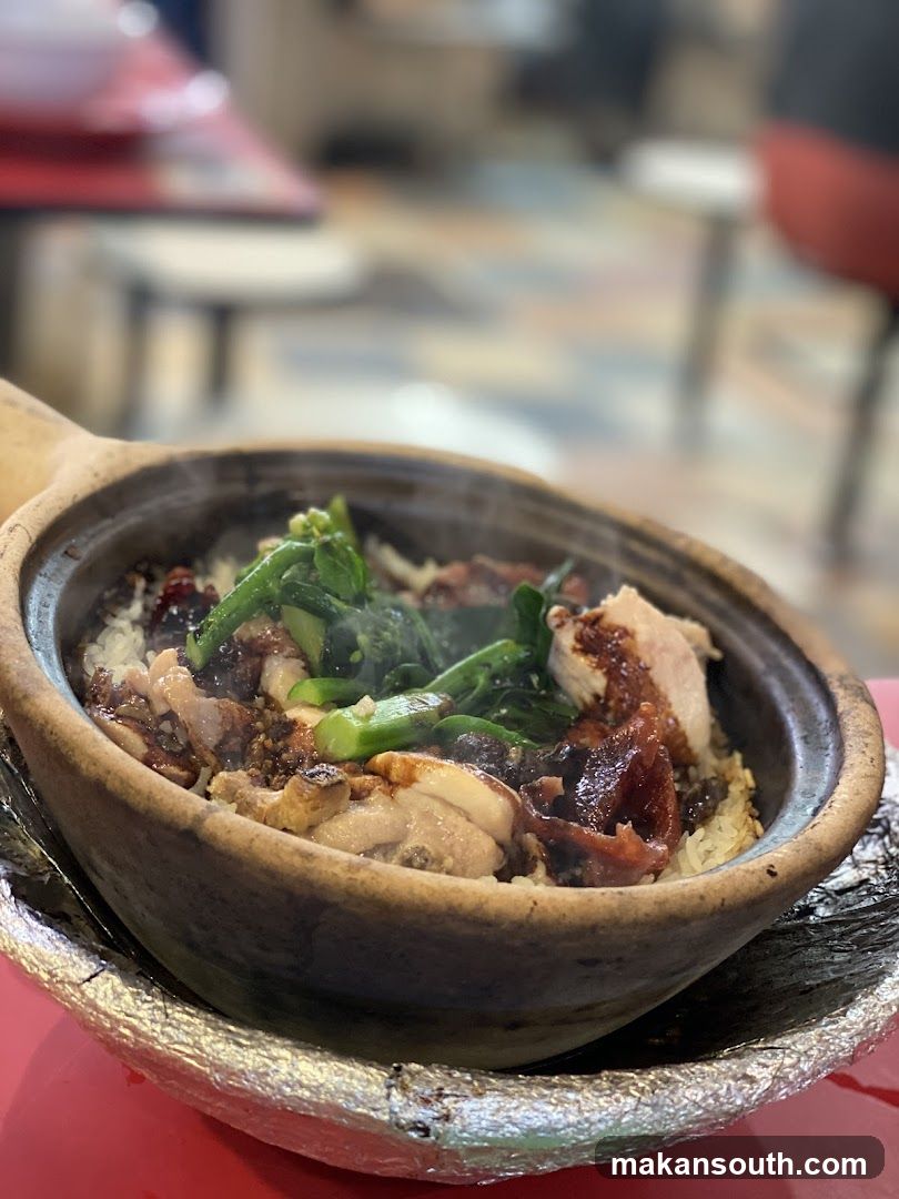 Clay Pot Rice Dish