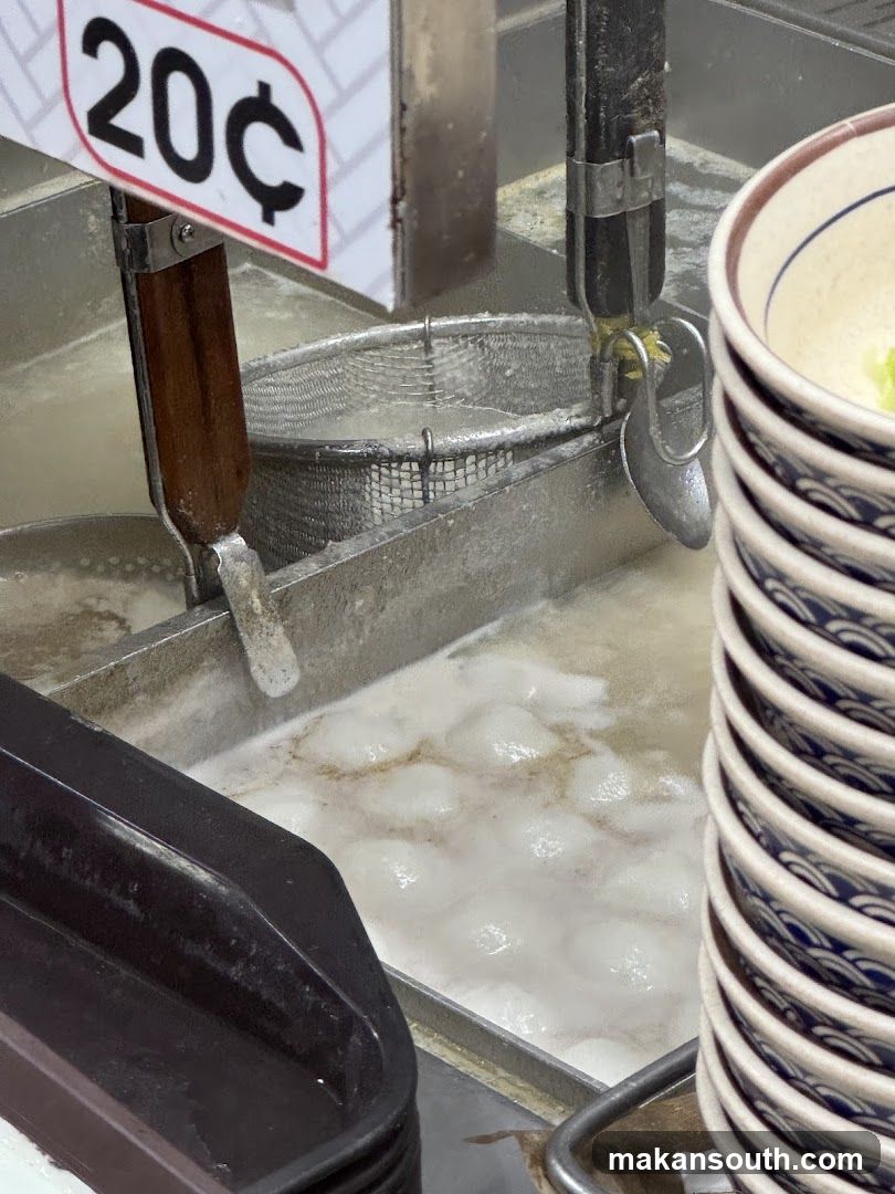Dumpling Soup Station