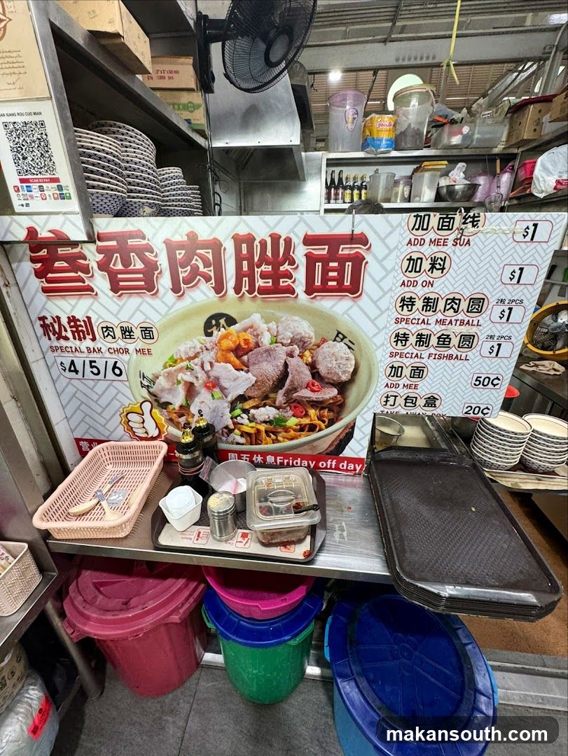 Noodle Shop Interior Display