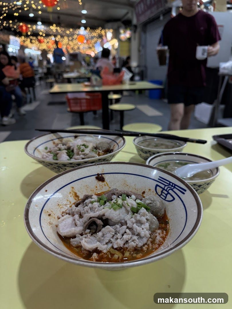 Noodle Bowl at Night Market