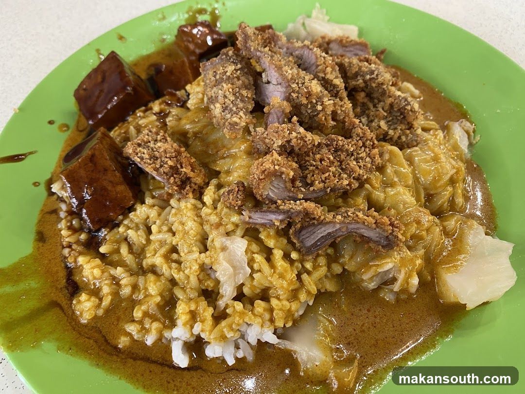 Curry Rice with Tofu and Meat