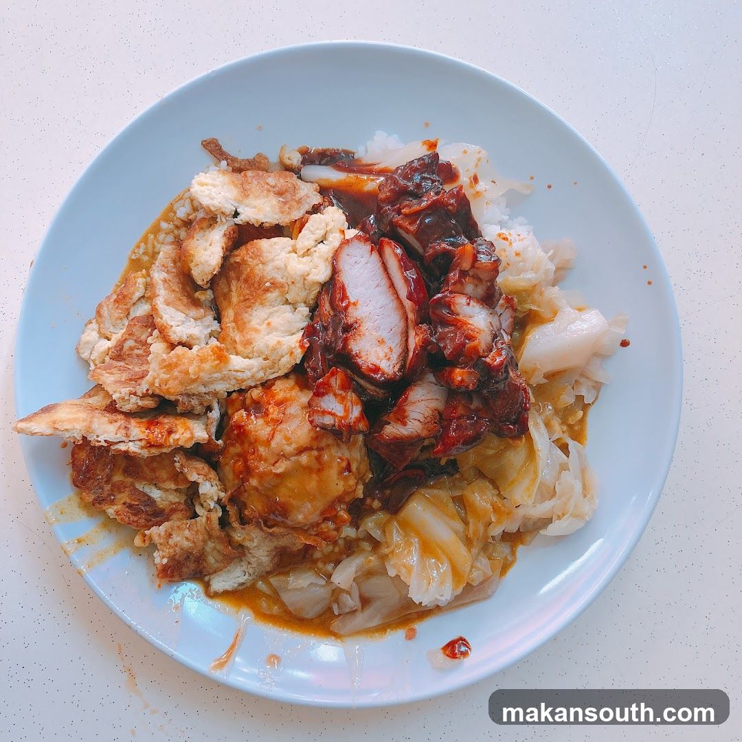 Rice Bowl with Meat and Egg